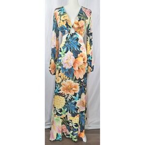 FARM Rio | Dresses | Farm Rio Ainika Sparkle Maxi Dress Size L | Poshmark